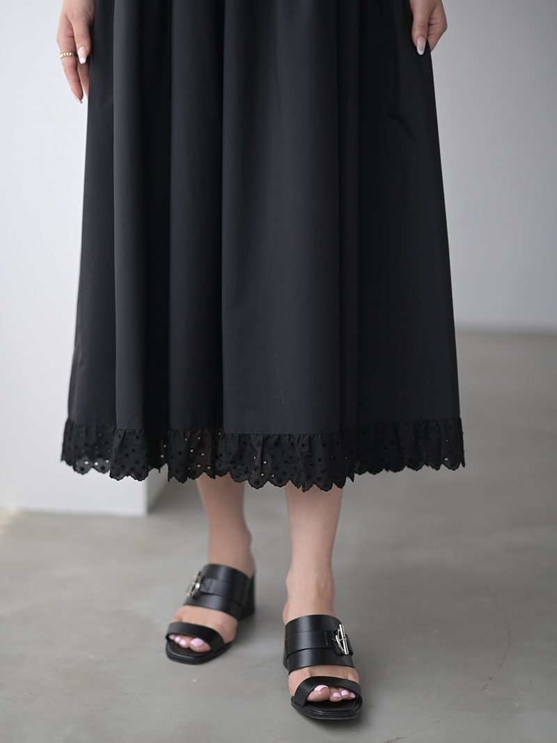 未使用　トレフルプラスワン　フェアリーレースワンピース　ブラック　結婚式 撥水レースワンピース | Onepiece,半袖 | | TREFLE＋1（トレフルプラス