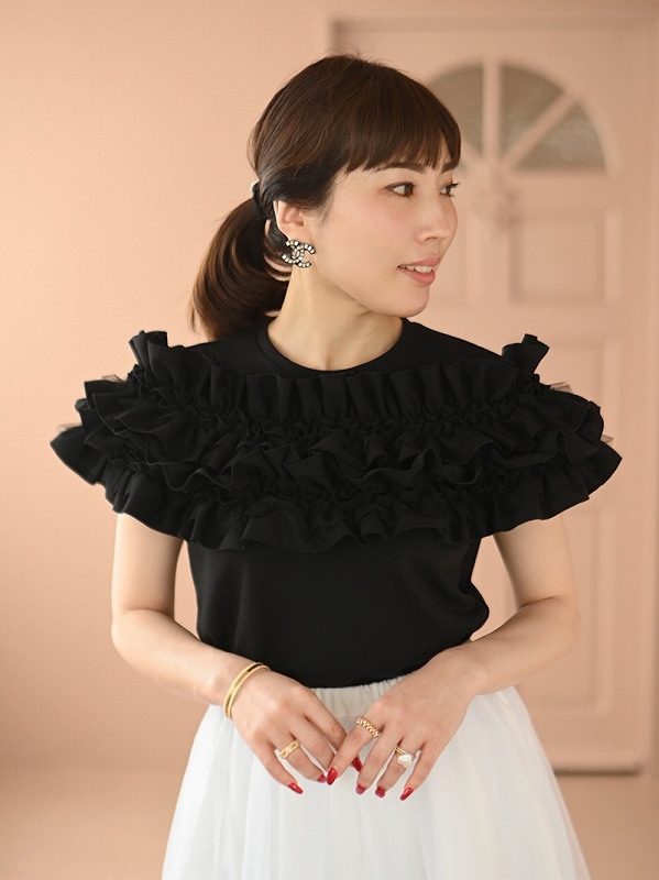 ブーケT | Tops,Tシャツ | | TREFLE＋1（トレフルプラスワン）