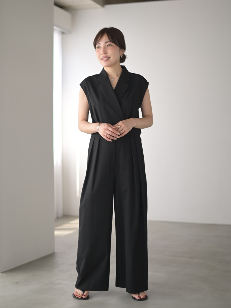 TREFLE+1 2WAYコンビネゾン02サイズ 新品 テーラードコンビネゾン | New Arrival | | TREFLE＋1（トレフルプラス