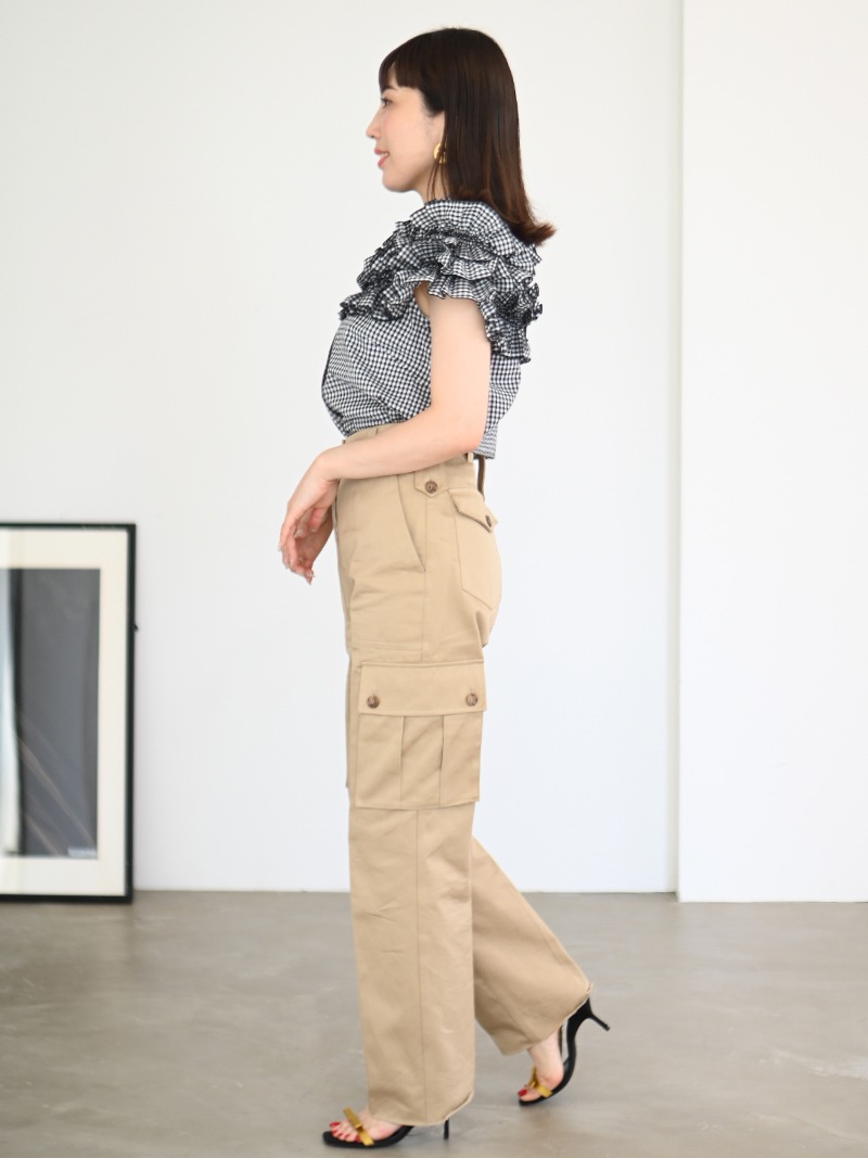 ブーケブラウス～ギンガム | Tops,ブラウス | | TREFLE＋1