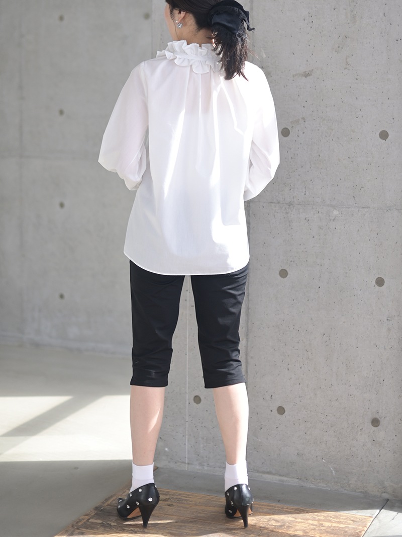 ワイドフリルブラウス | Tops,ブラウス | | TREFLE＋1（トレフルプラス