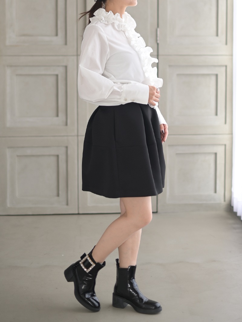 ワイドフリルブラウス | Tops,ブラウス | | TREFLE＋1（トレフルプラス