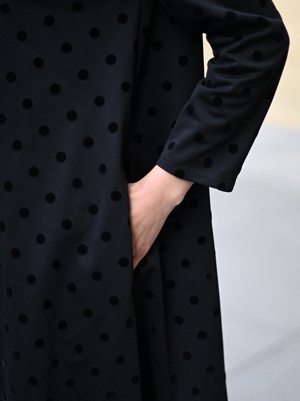 ドットワンピース～Long丈 | Onepiece,長袖 | | TREFLE＋1（トレフル