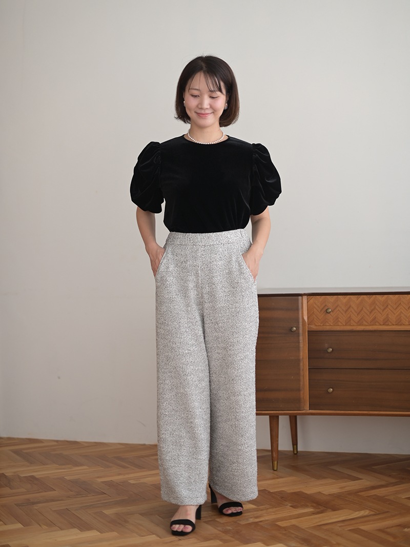 ハートベロアトップス | Tops,トップス | | TREFLE＋1（トレフルプラス