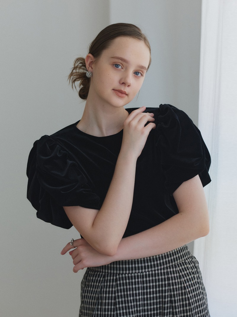 ハートベロアトップス | Tops,トップス | | TREFLE＋1（トレフルプラス