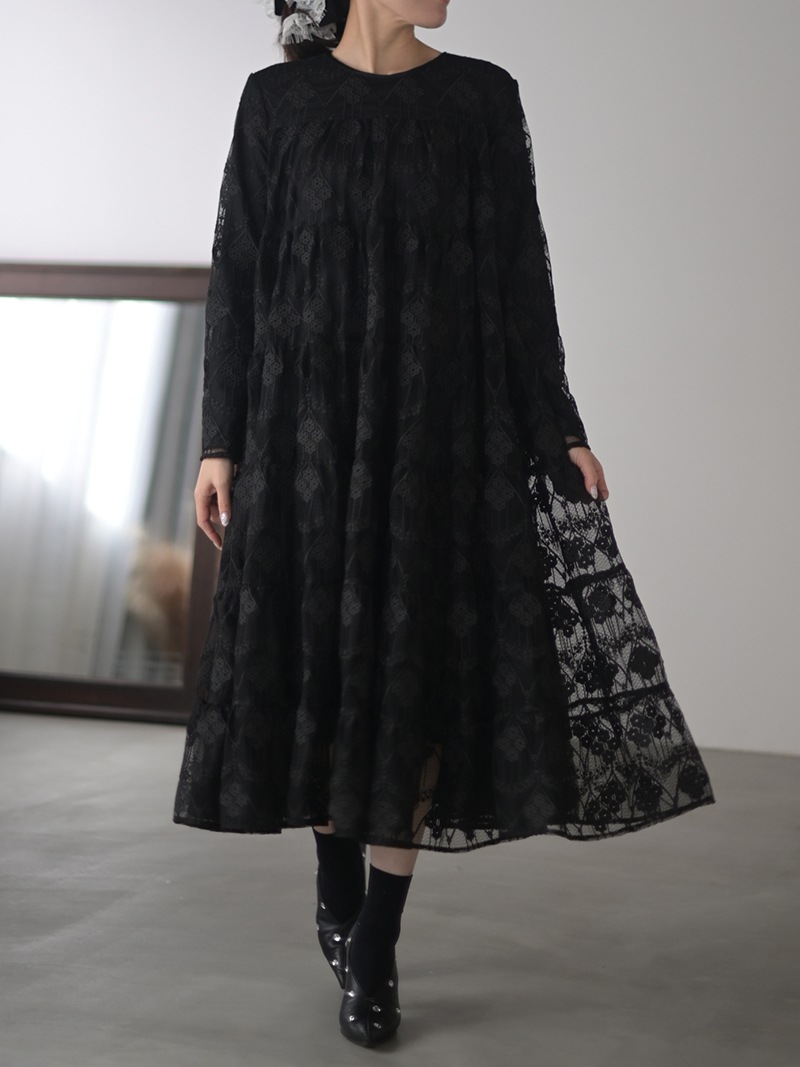 レースフェアリーワンピース～long | Onepiece,長袖 | | TREFLE＋1