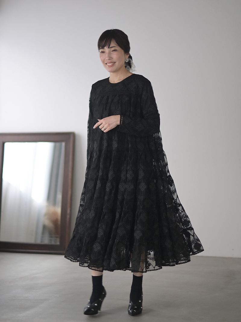 レースフェアリーワンピース～long | Onepiece,長袖 | | TREFLE＋1