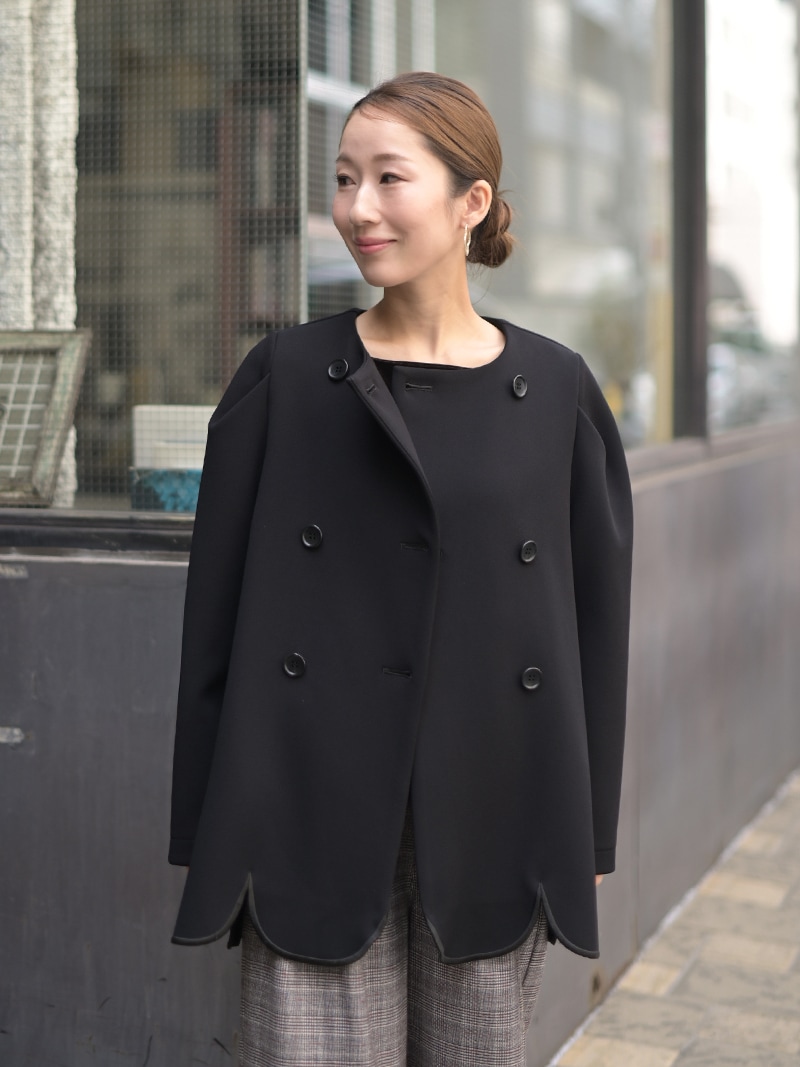 スカラップジャケット | Outer | | TREFLE＋1（トレフルプラスワン）