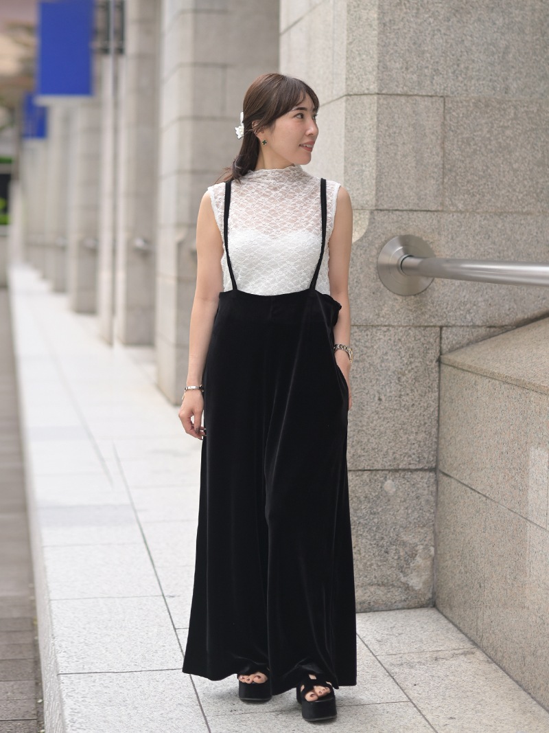 ストレッチレーストップス | Tops,トップス | | TREFLE＋1（トレフル