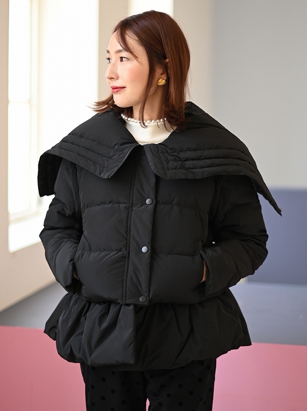 【11/25まで出品】TREFLE+1 4wayショートダウンジャケット TREFLE+1の4wayショートダウンジャケット