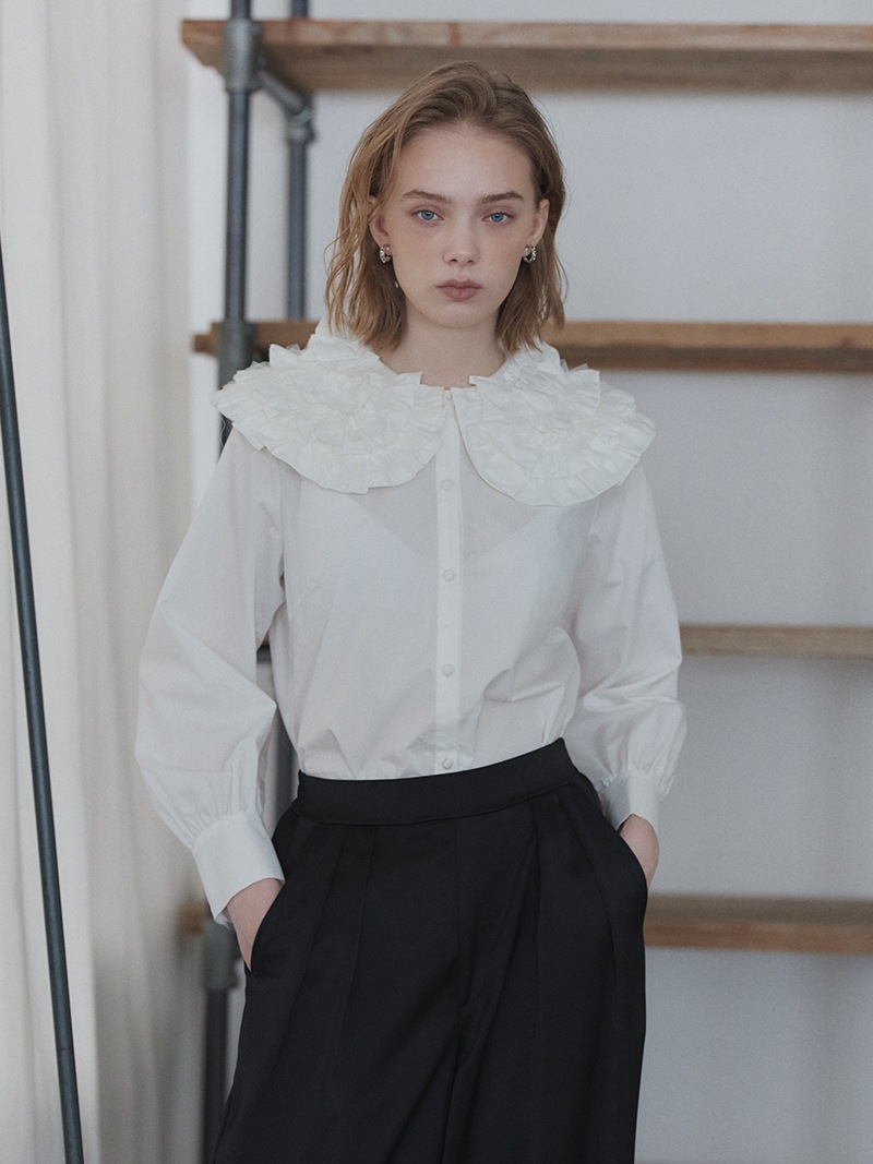 ブーケ襟ブラウス | Tops,ブラウス | | TREFLE＋1（トレフルプラスワン）
