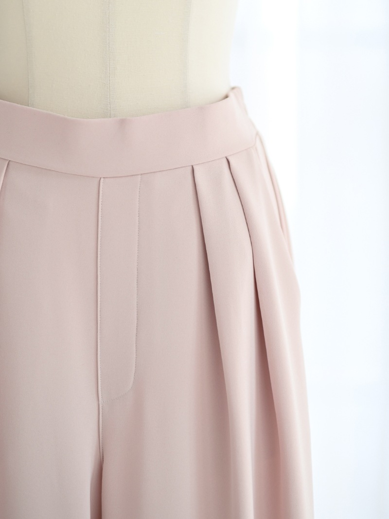 【美品】トレフルプラスワン　サテンイージーパンツ　ピンク サテンイージーパンツ(PINK) | Bottoms,パンツ | | TREFLE＋1