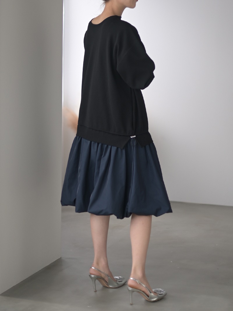 ニットバルーンワンピース | Onepiece,長袖 | | TREFLE＋1（トレフル