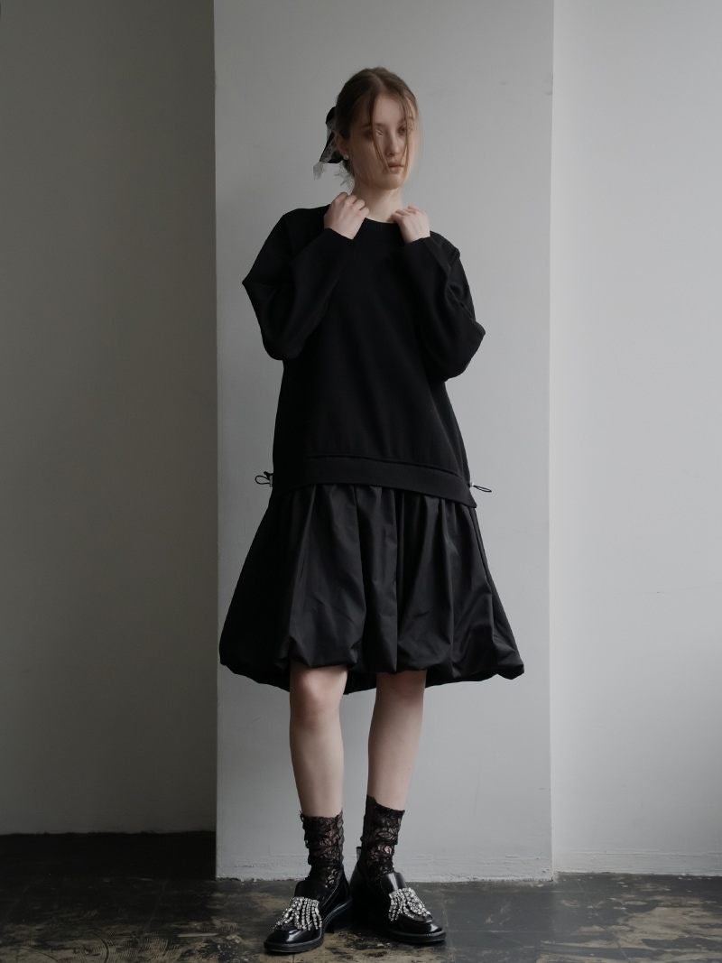 ニットバルーンワンピース | Onepiece,長袖 | | TREFLE＋1（トレフル