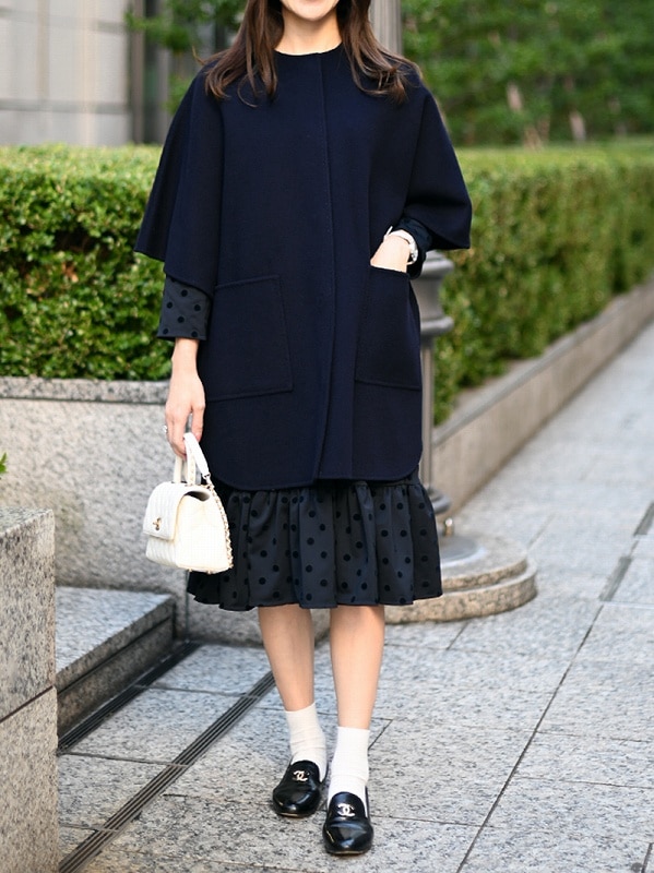 トレフルプラスワン　trefle+1 ミューズコート　ウールコート　中古品　美品 トレフルプラスワン trefle+1 ミューズコート ウールコート 中古品 美