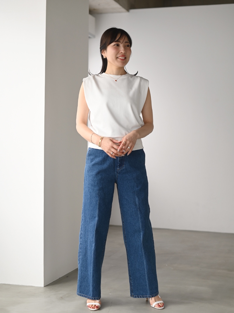 ラメスウェット～ノースリーブ | Tops,トップス | | TREFLE＋1