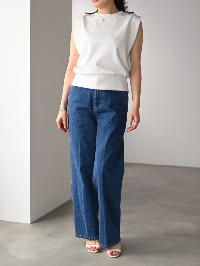 ラメスウェット～ノースリーブ | Tops,トップス | | TREFLE＋1