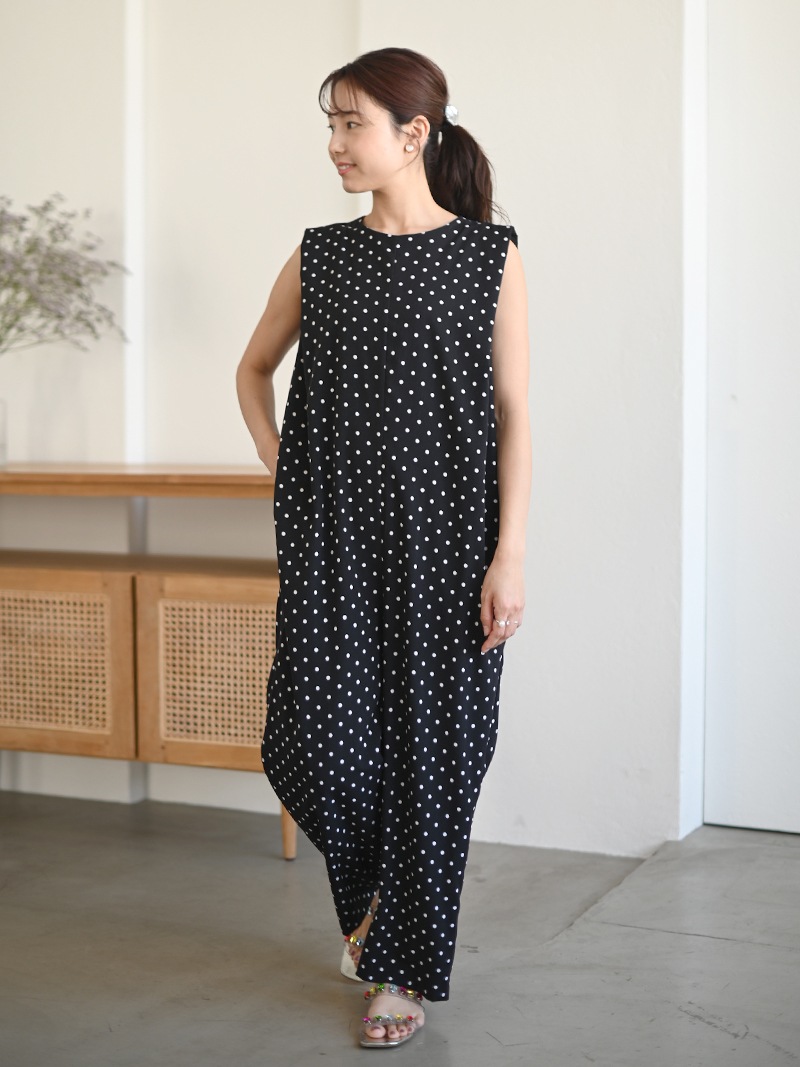 完売品/trefle+1/トレフルプラスワン/ワンピース/ドット/フリル