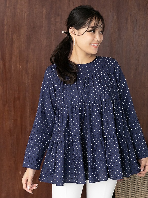 ドットフェアリートップス～長袖 | Tops,トップス | | TREFLE＋1 