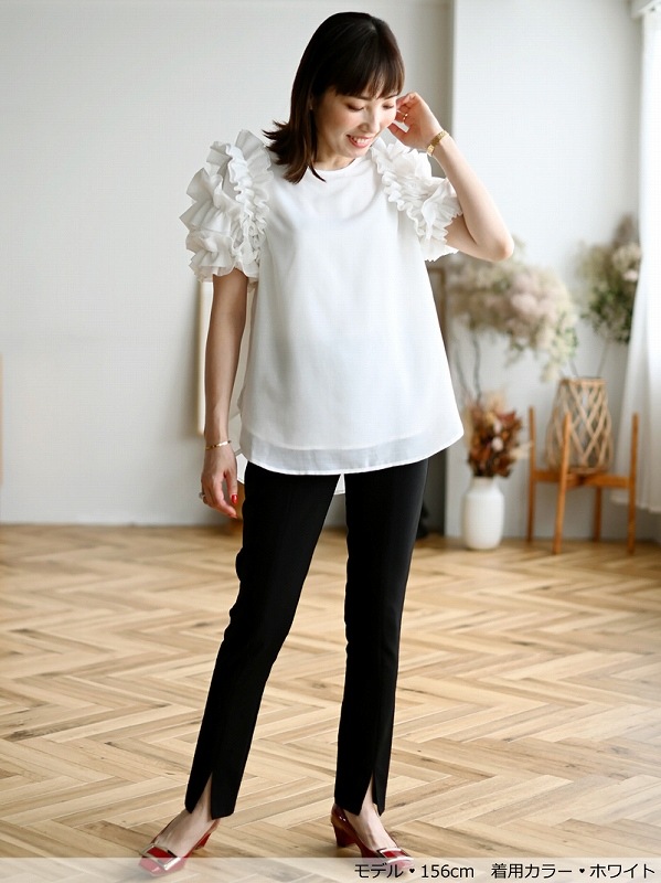 NEWホイップブラウス～半袖 | Tops,ブラウス | | TREFLE＋1（トレフル 