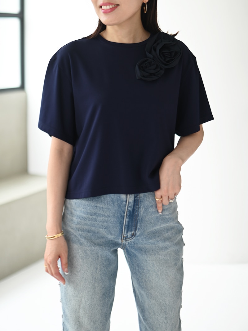 ローズT | Tops,Tシャツ | | TREFLE＋1（トレフルプラスワン）