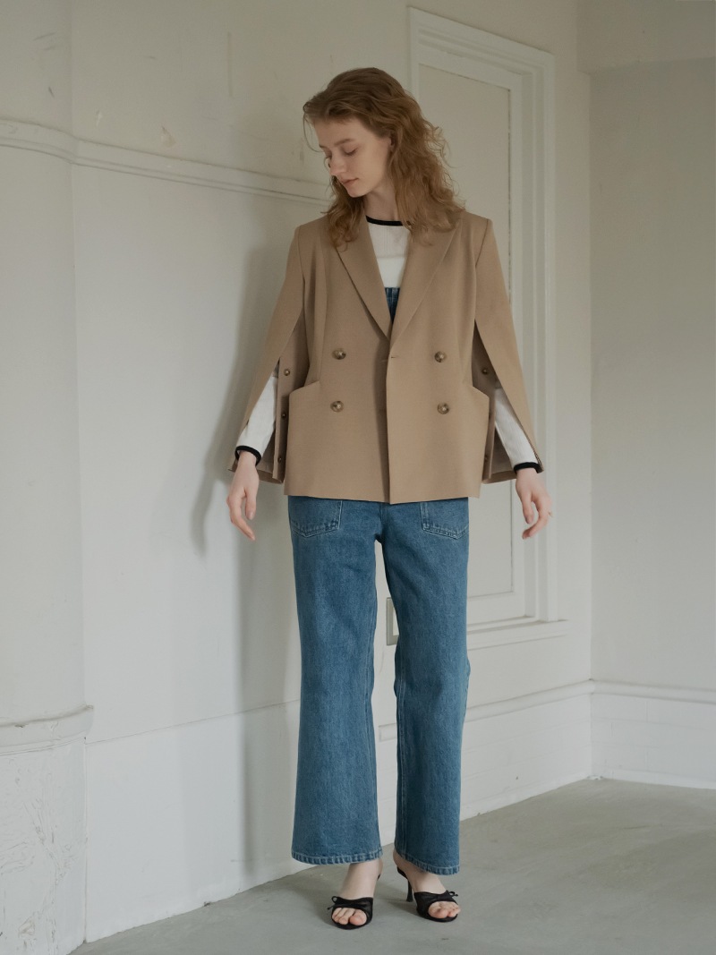 スリットスリーブテーラードジャケット(BEIGE) | Outer | | TREFLE＋1