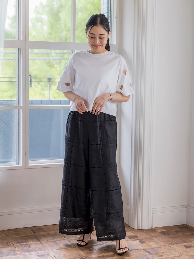 TREFLE+1　トレフルプラスワンパールパンツ　ブラック タックショートパンツ | Bottoms,ショート | | TREFLE＋1