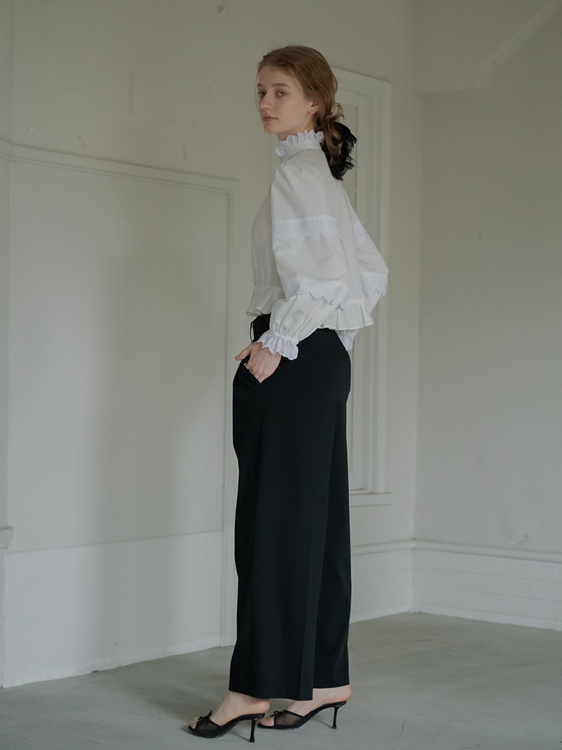 レースペプラムブラウス | Tops,ブラウス | | TREFLE＋1（トレフル