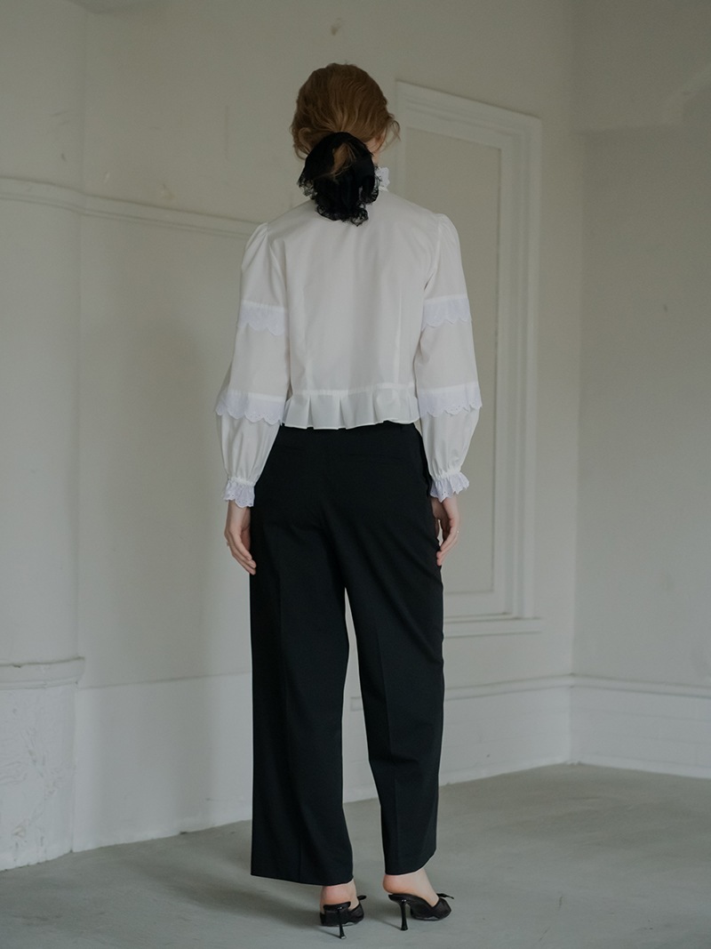 レースペプラムブラウス | Tops,ブラウス | | TREFLE＋1（トレフル