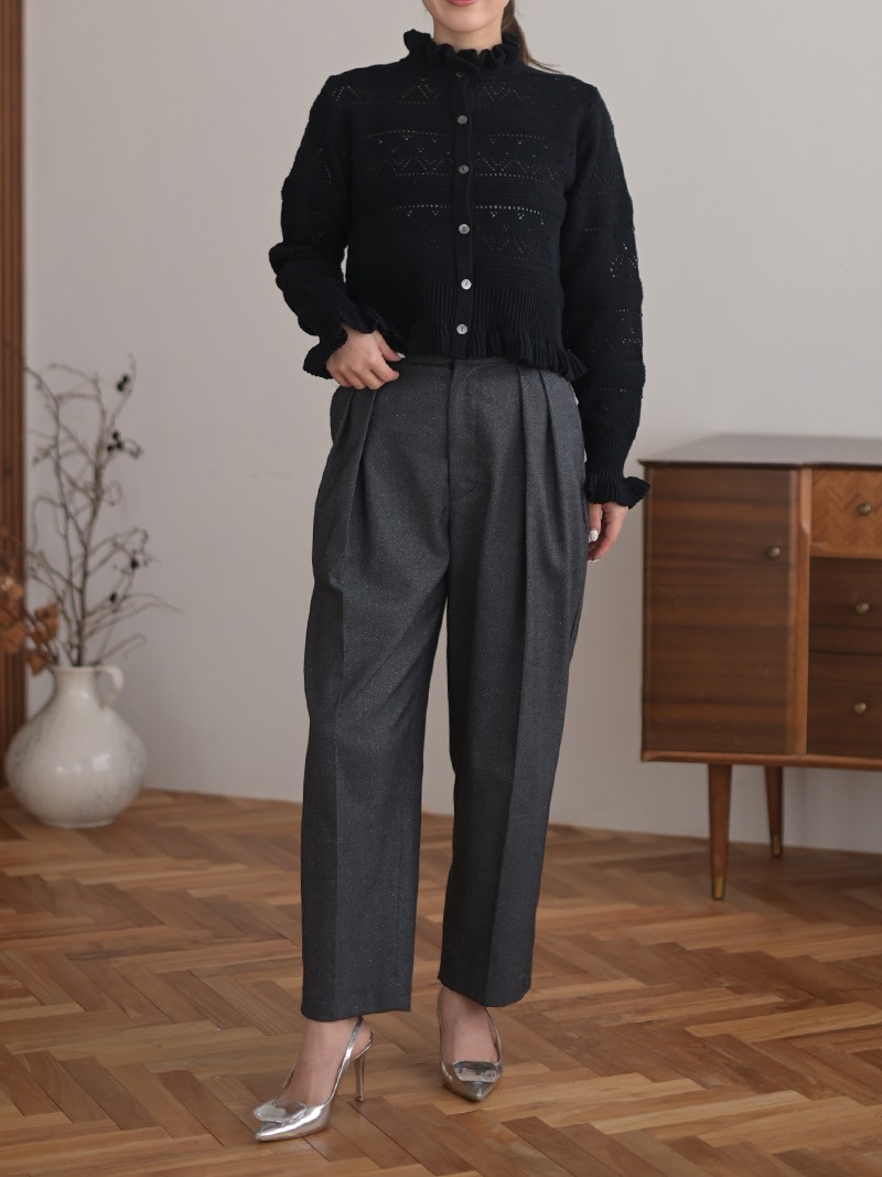 trefle+1 ハートクロシェカーディガン ハートクロシェカーディガン | Cardigan,長袖 | | TREFLE＋1（トレフル