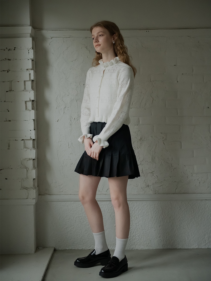 ハートクロシェカーディガン | Cardigan,長袖 | | TREFLE＋1（トレフル