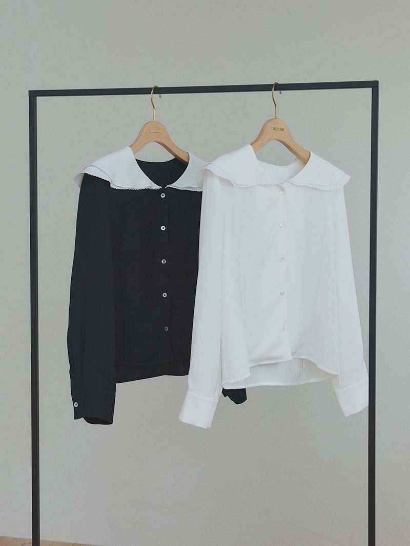 セーラージョーゼットブラウス | Tops,ブラウス | | TREFLE＋1