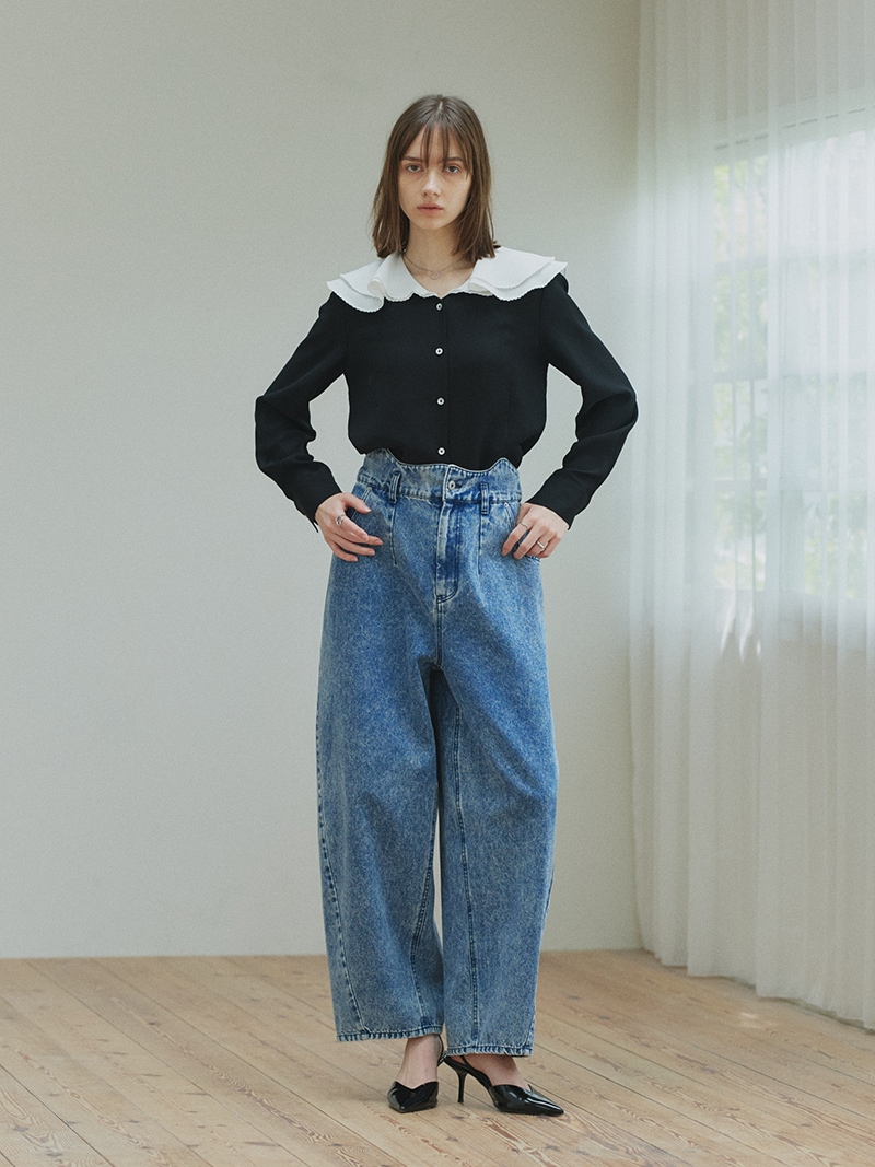 セーラージョーゼットブラウス | Tops,ブラウス | | TREFLE＋1