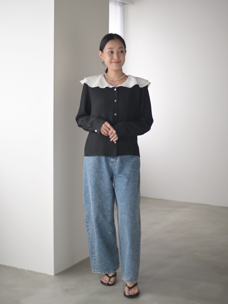 セーラージョーゼットブラウス | Tops,ブラウス | | TREFLE＋1