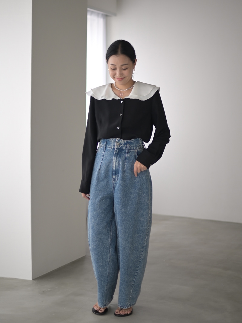 セーラージョーゼットブラウス | Tops,ブラウス | | TREFLE＋1