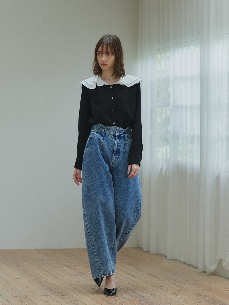 セーラージョーゼットブラウス | Tops,ブラウス | | TREFLE＋1