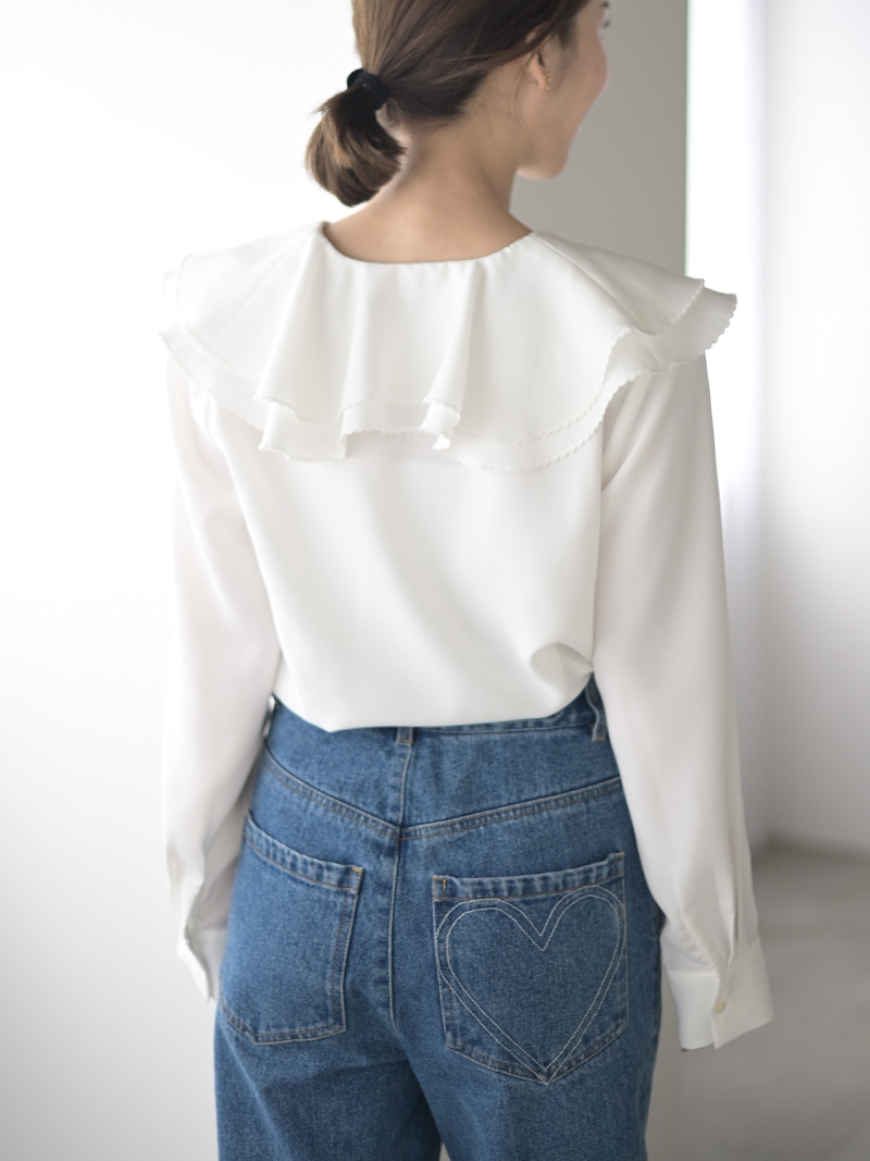 セーラージョーゼットブラウス | Tops,ブラウス | | TREFLE＋1