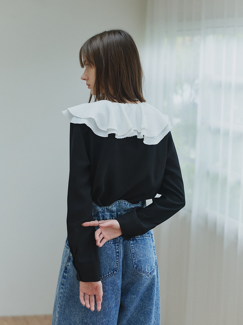 セーラージョーゼットブラウス | Tops,ブラウス | | TREFLE＋1