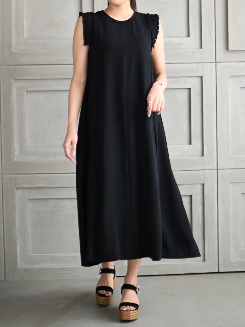 人気商品の中古品・新品・未使用品 お袖プリーツフリルさらっとワンピ | TREFLE＋1 | | Onepiece トップス