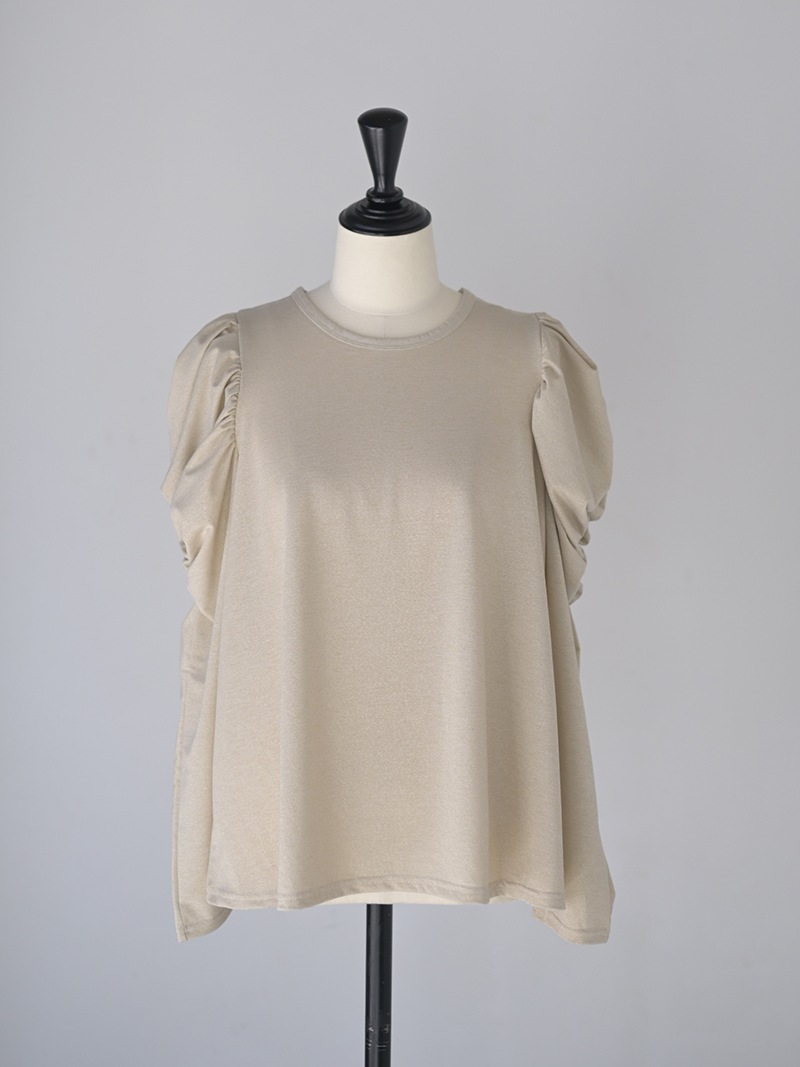ラメギャザートップス | Tops,トップス | | TREFLE＋1（トレフルプラス