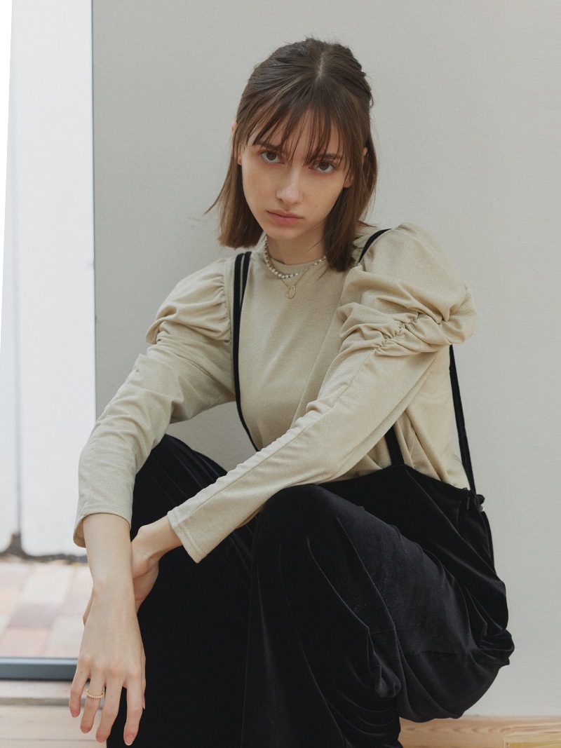 ラメギャザートップス | Tops,トップス | | TREFLE＋1（トレフルプラス