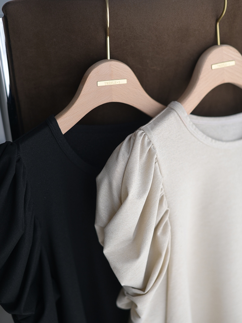 ラメギャザートップス | Tops,トップス | | TREFLE＋1（トレフルプラス