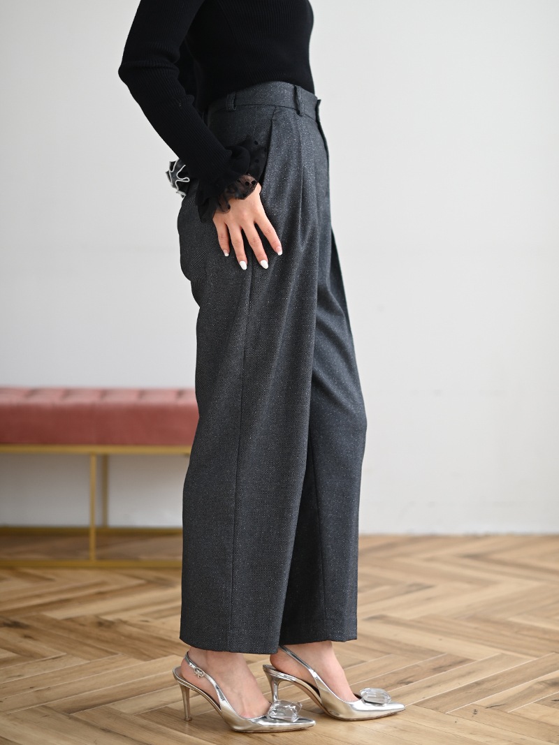 ポケットフリルパンツ(LAME DENIM) | Bottoms,パンツ | | TREFLE＋1