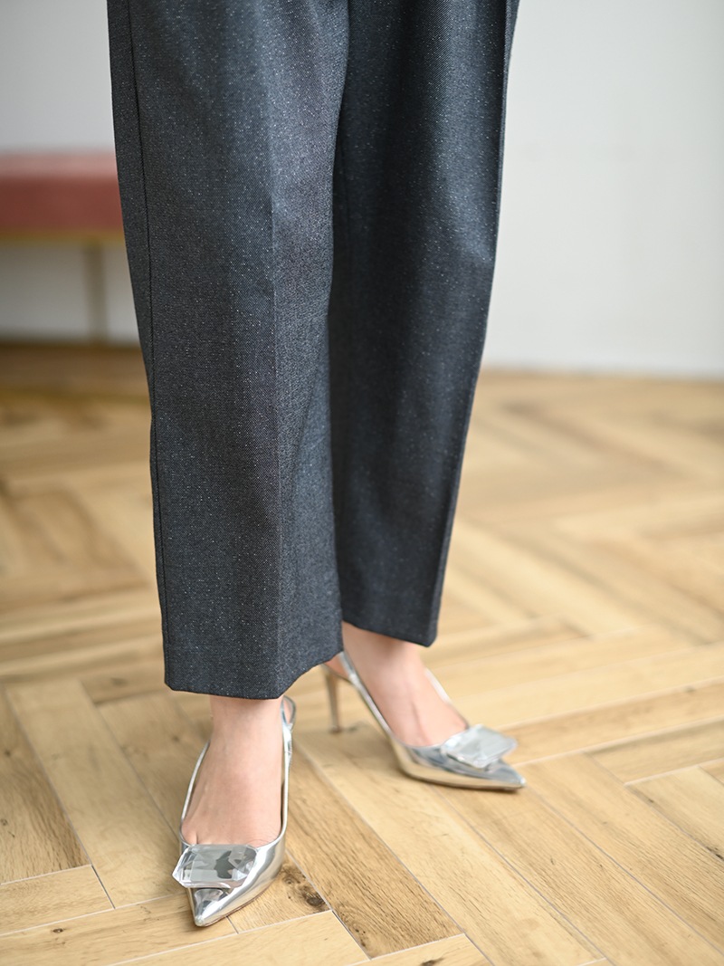 ポケットフリルパンツ(LAME DENIM) | Bottoms,パンツ | | TREFLE＋1