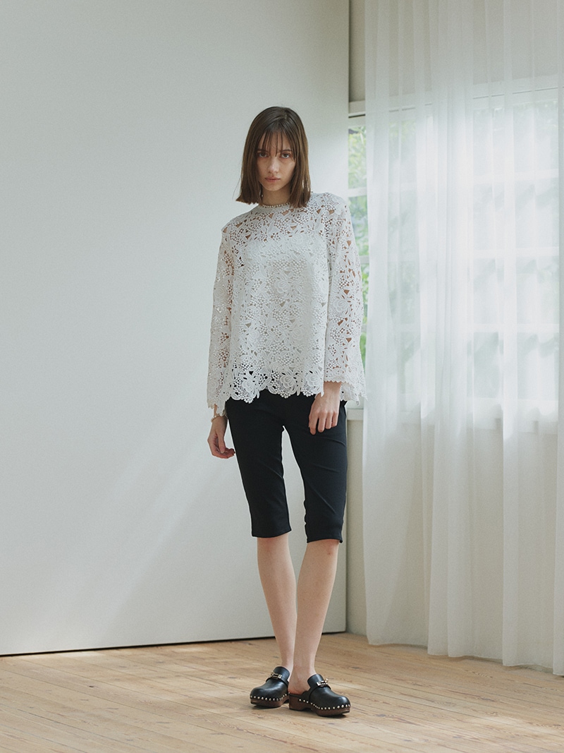 総レースプルオーバー | Tops,トップス | | TREFLE＋1（トレフルプラス