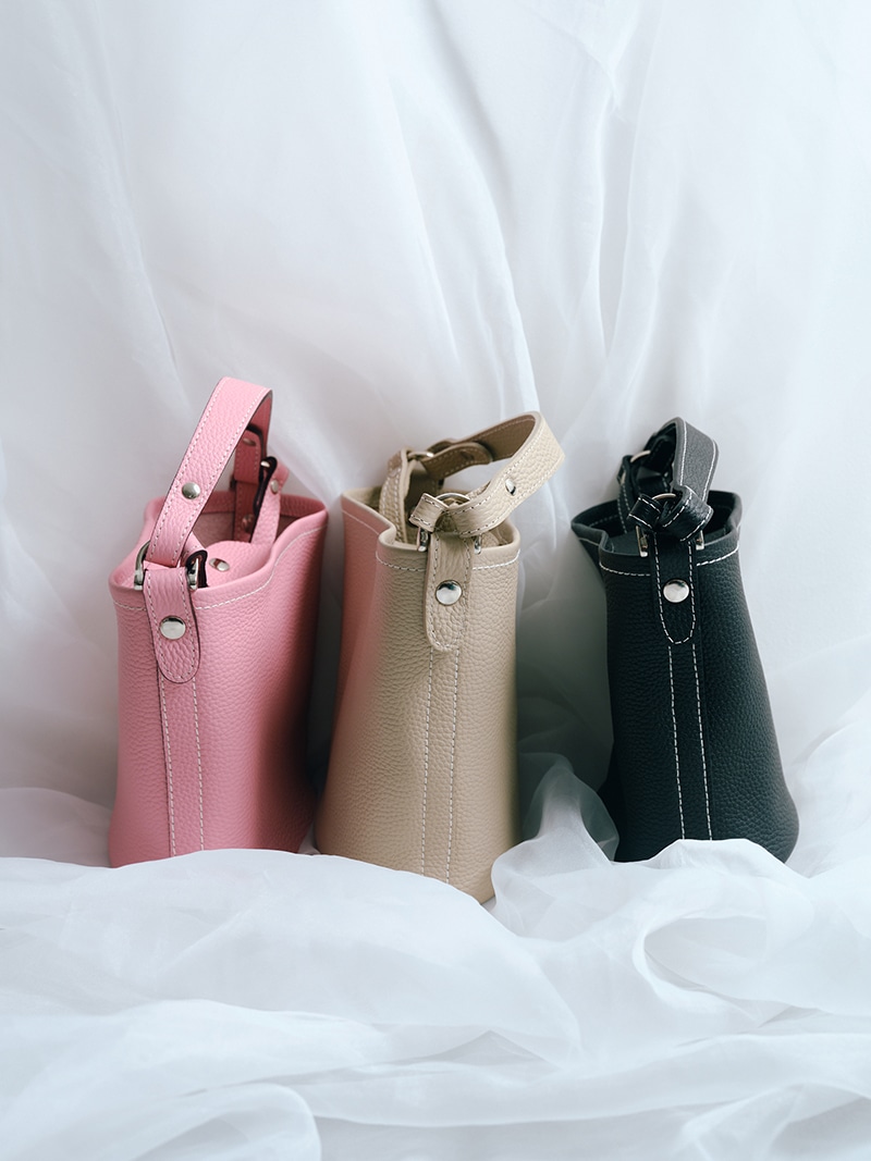 レザーバッグ-beige- | Bag | | TREFLE＋1（トレフルプラスワン）