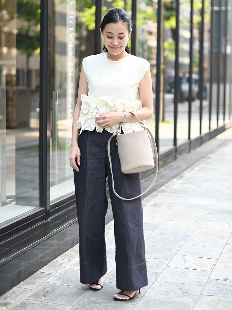 レザーバッグ-beige- | Bag | | TREFLE＋1（トレフルプラスワン）