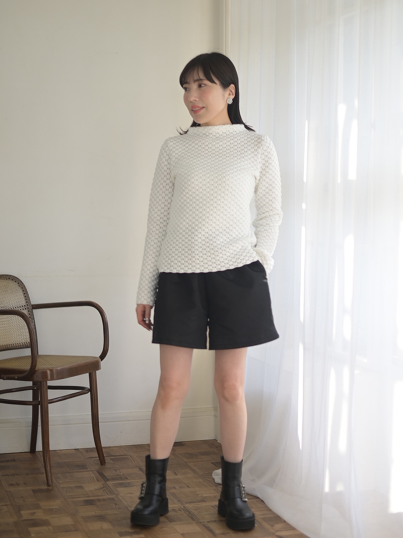 ポコポコニット | Cardigan,長袖 | | TREFLE＋1（トレフルプラスワン）