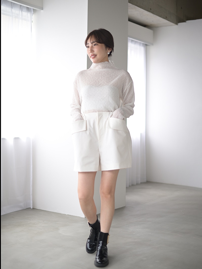 シアーサッカートップス | New Arrival | | TREFLE＋1（トレフルプラス