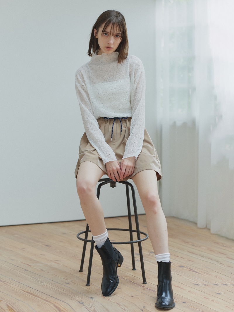 TRÈFLE+1 / シアーバタフライトップス シアーサッカートップス | Tops,Tシャツ | | TREFLE＋1（トレフル